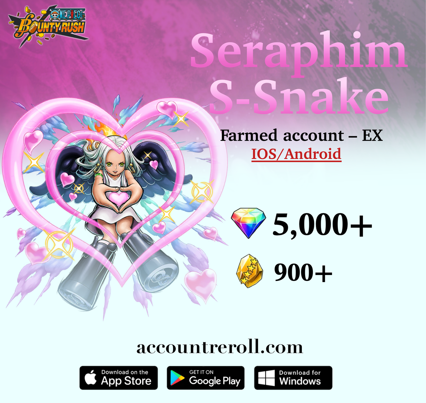 Seraphim S-Snake OPBR Starter Account