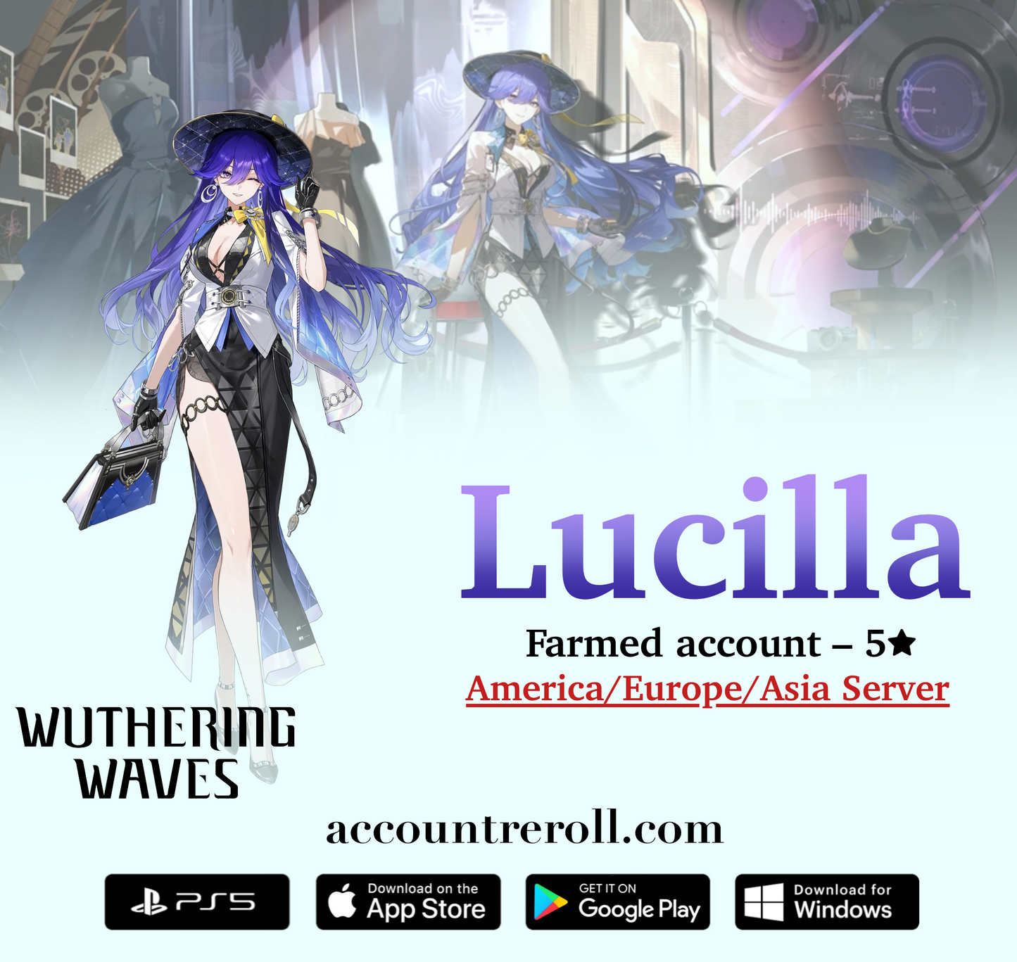Lucilla Wuthering Waves Starter Account