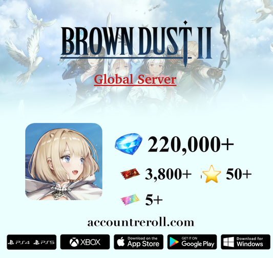 Brown Dust 2 Starter Account with Diamonds [Global]