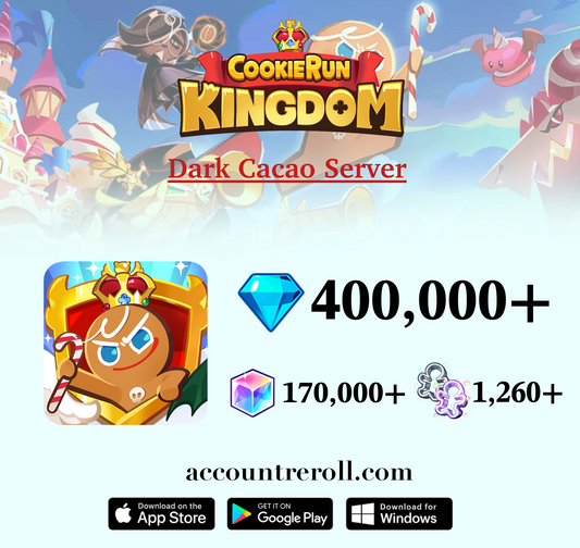 Cookie Run: Kingdom Starter Account [Dark Cacao Server]