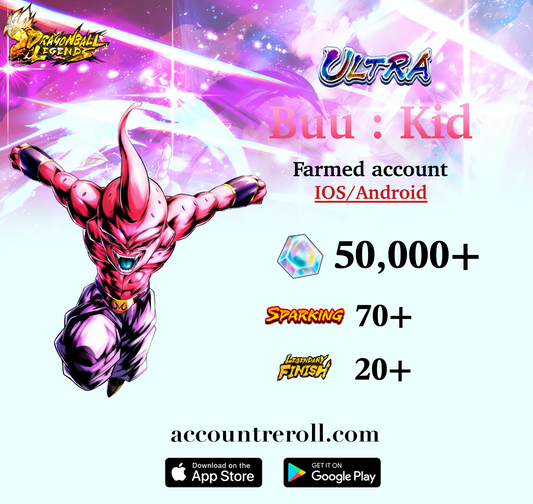 Dragon Ball Legends ULTRA Buu: Kid Starter Account [iOS/Android]