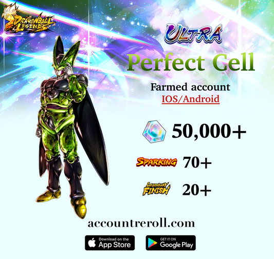 Dragon Ball Legends ULTRA Perfect Cell Starter Account [iOS/Android]