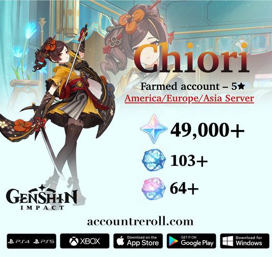 Chriori Genshin Impact Farmed Starter Account