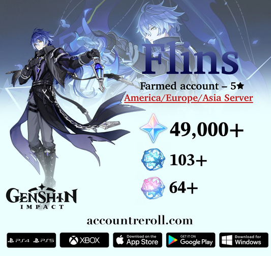 Flins Genshin Impact Farmed Starter Account