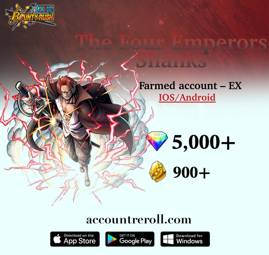 The Four Emperors Shanks OPBR Starter Account