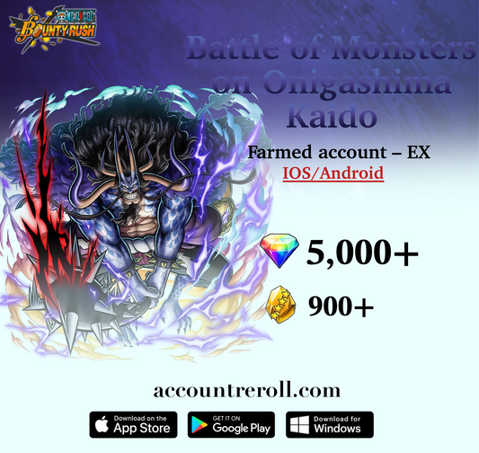 Onigashima Kaido OPBR Starter Account