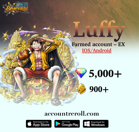 Luffy OPBR Starter Account