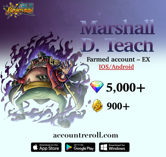 Marshall D. Teach OPBR Starter Account