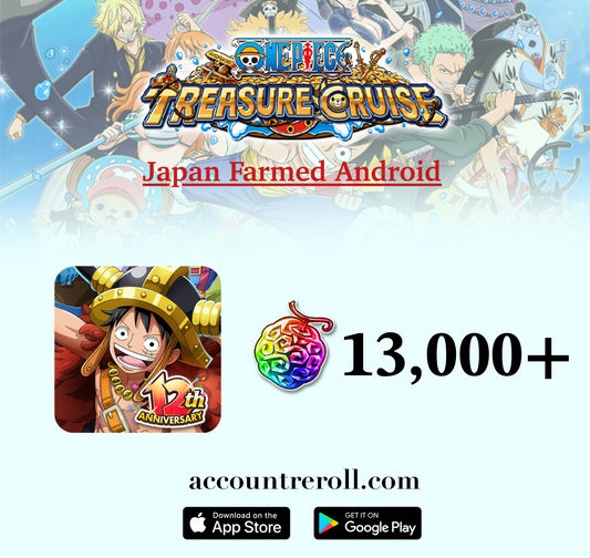 One Piece Treasure Cruise Japan Starter Account [Android]