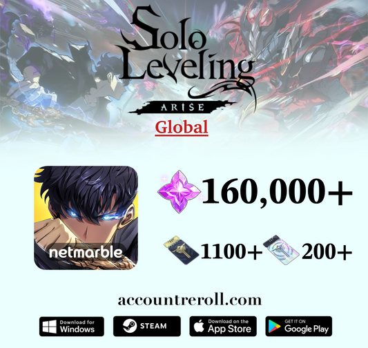Solo Leveling: ARISE Reroll Starter Account (Global)