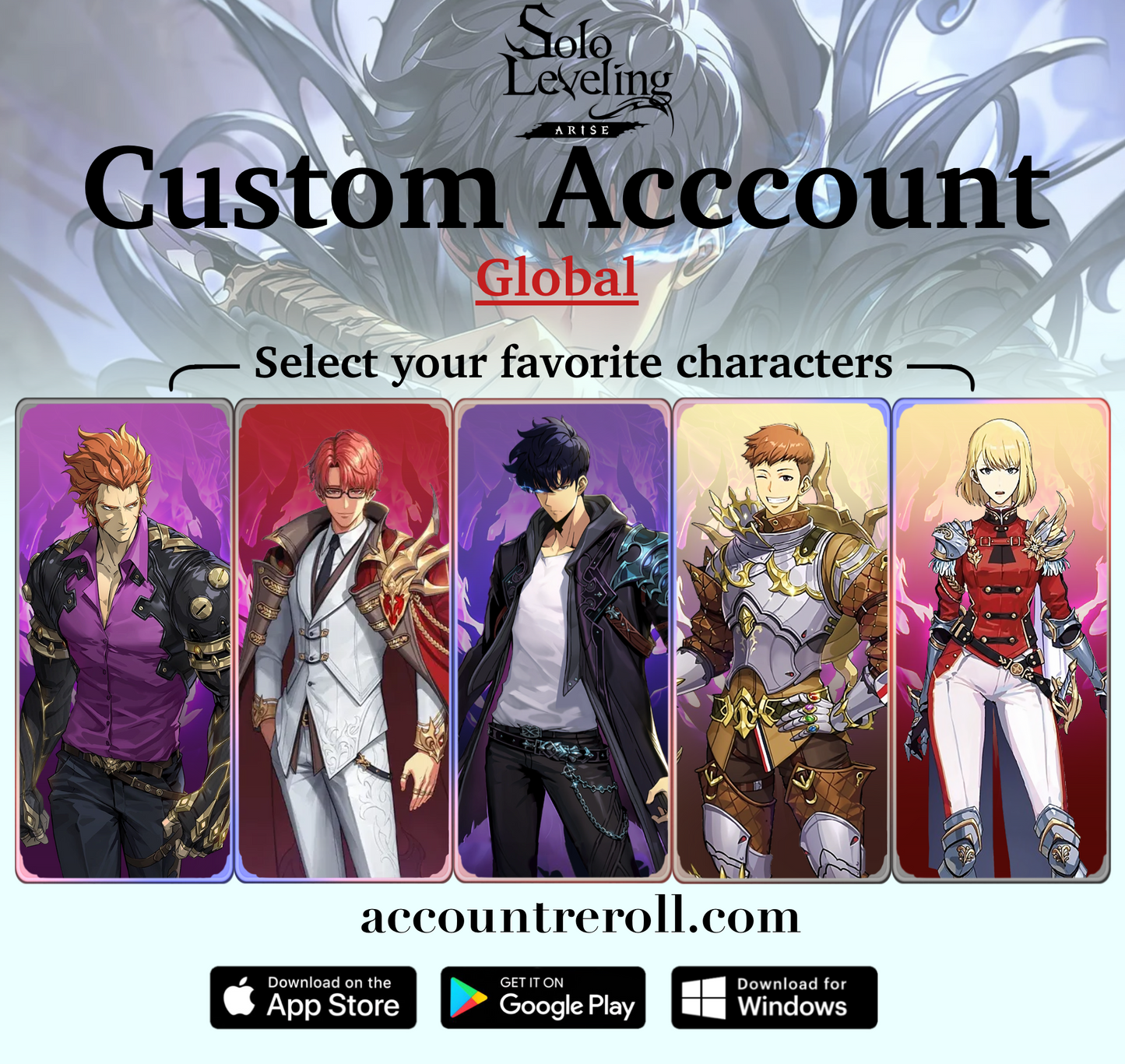 Solo Leveling: Arise Custom Account