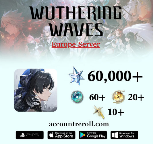 Wuthering Waves Astrites Reroll Account [Europe]