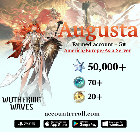 Augusta Wuthering Waves Farmed Starter Account