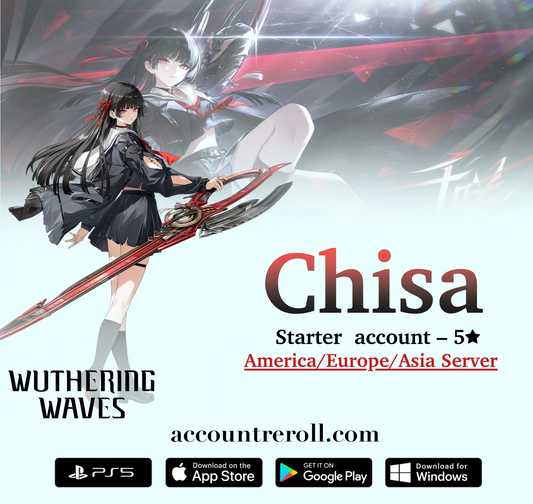 Chisa Wuthering Waves Starter Account