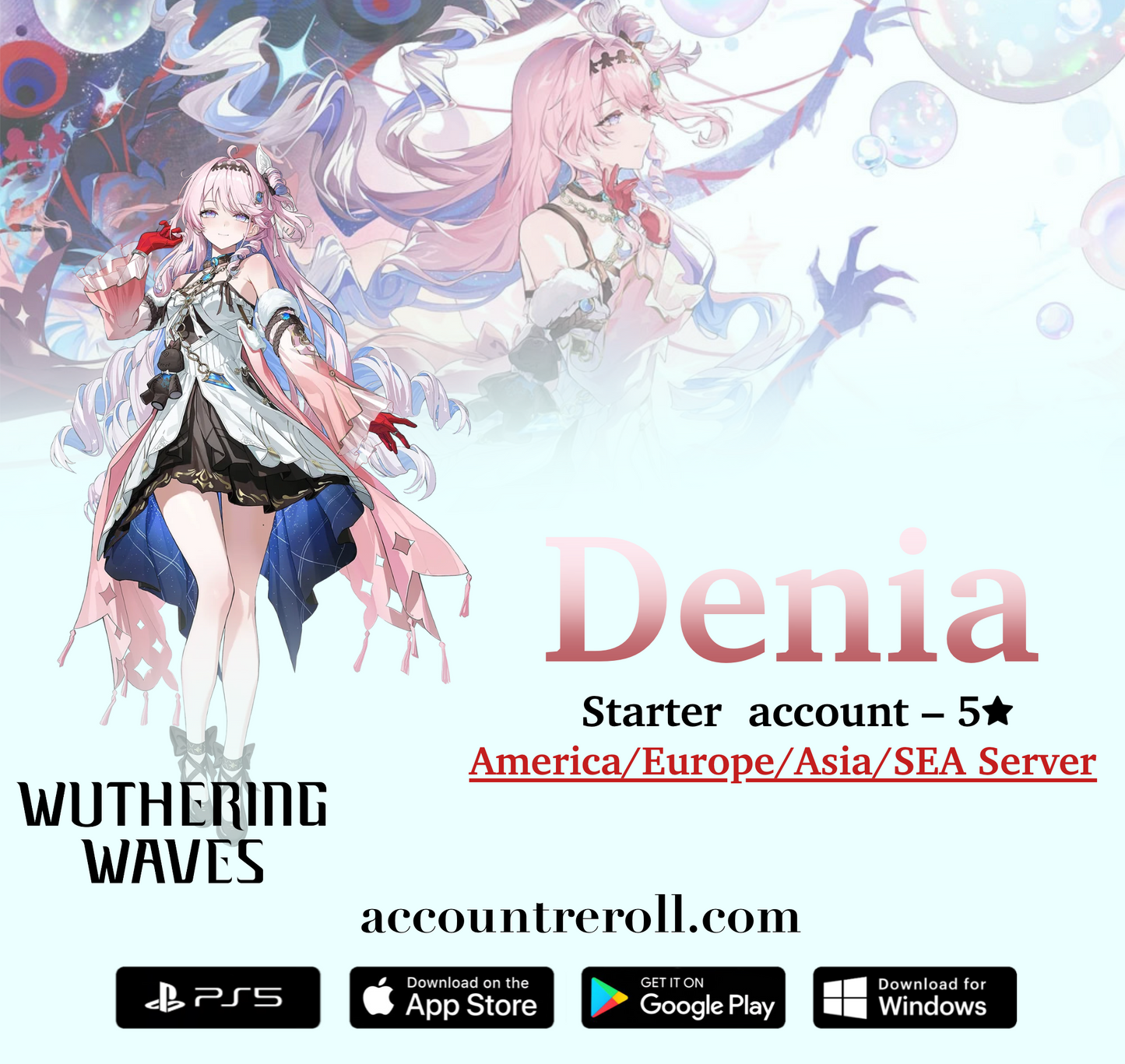 Denia Wuthering Waves Starter Account