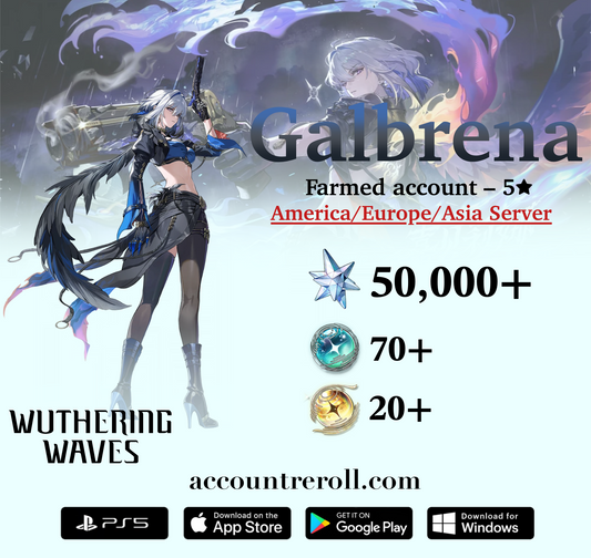 Calbrena Wuthering Waves Farmed Starter Account