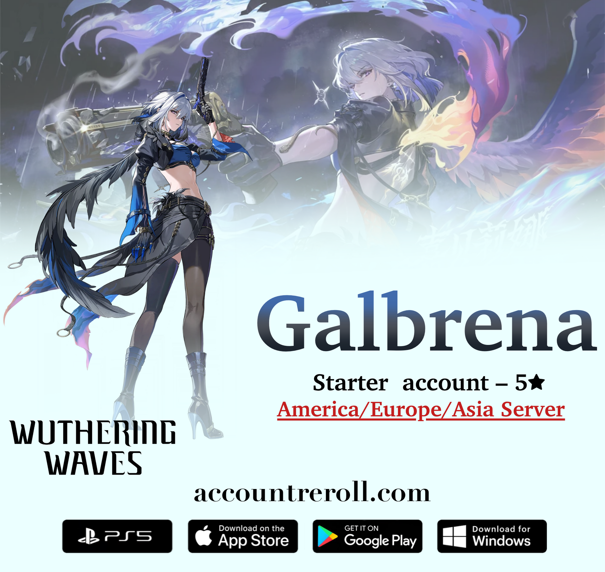 Galbrena Wuthering Waves Starter Account