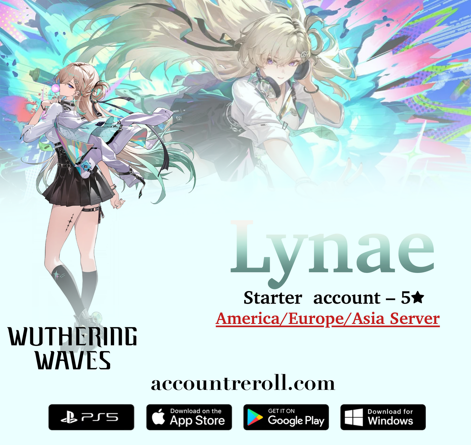Lynae Wuthering Waves Starter Account