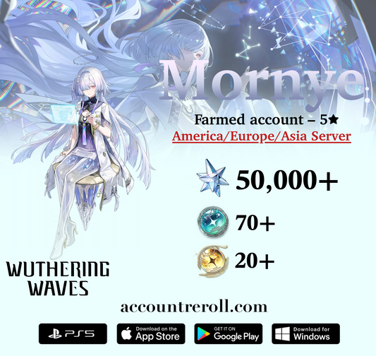 Mornye Wuthering Waves Farmed Starter Account
