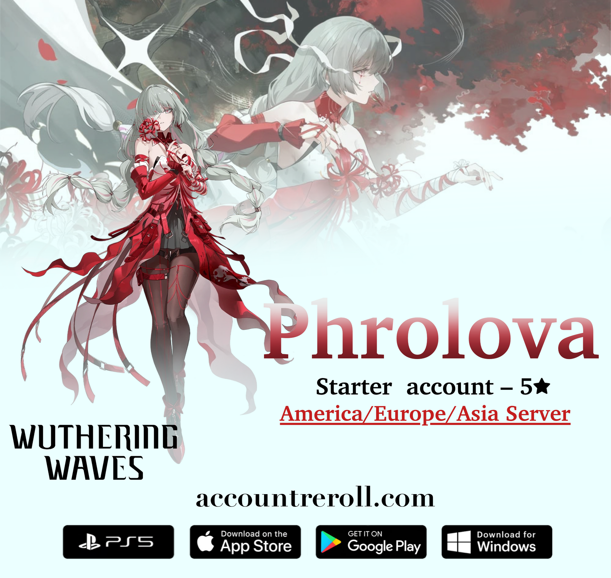 Phrolova Wuthering Waves Starter Account