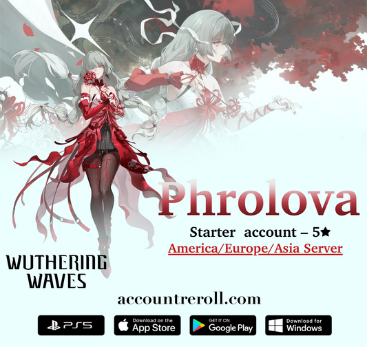 Phrolova Wuthering Waves Starter Account