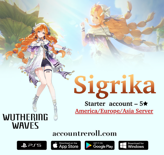 Sigrika Wuthering Waves Starter Account