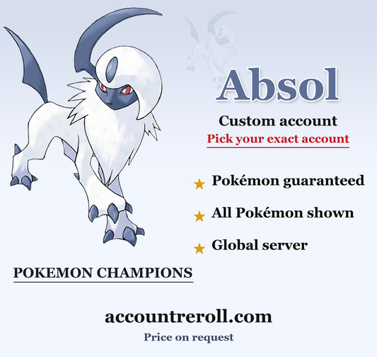 Absol Pokemon Champions Custom Account