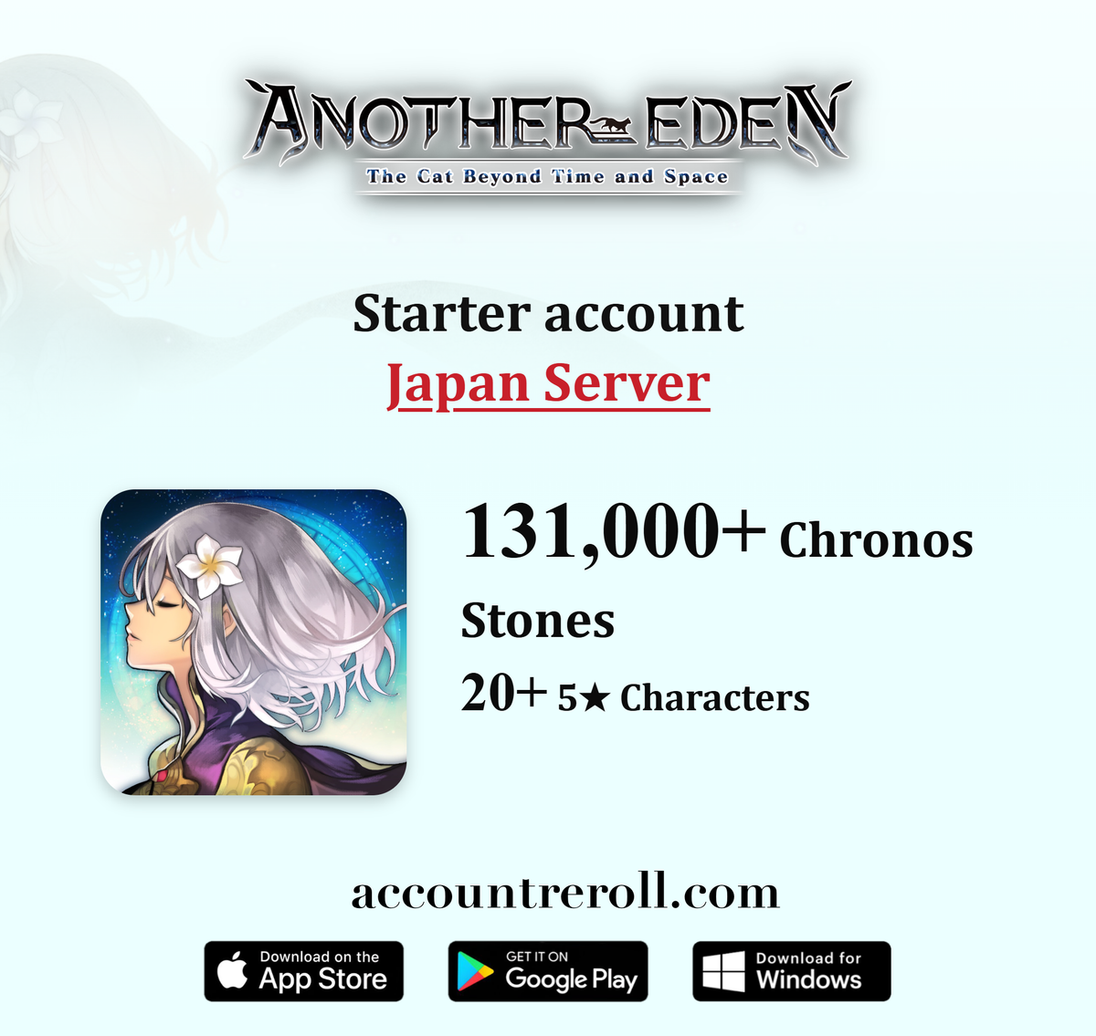 Another Eden Starter Account with Chronos Stones [Japan]