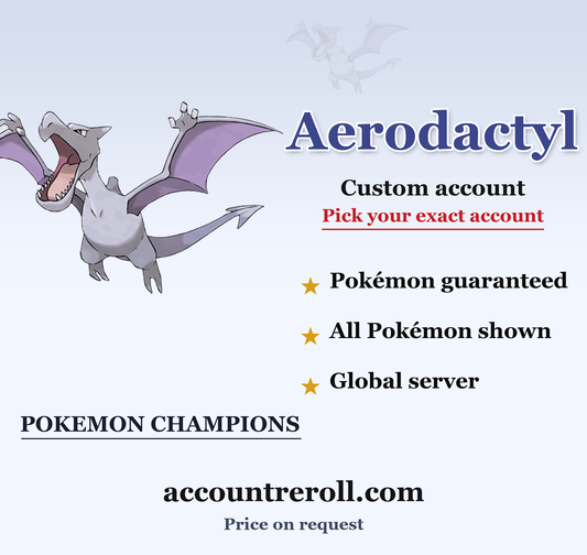 Aerodactyl Pokemon Champions Custom Account