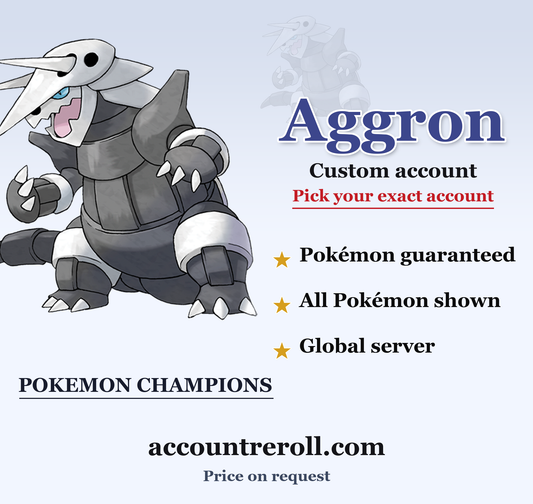 Aggron Pokemon Champions Custom Account
