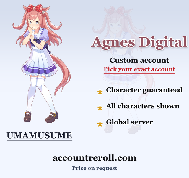 Agnes Digital Umamusume Custom Account