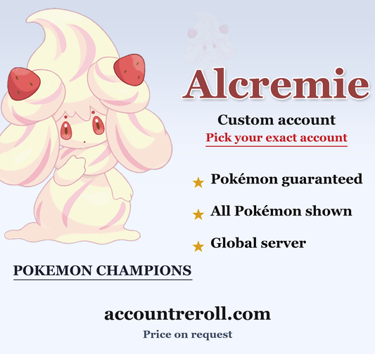 Alcremie Pokemon Champions Custom Account
