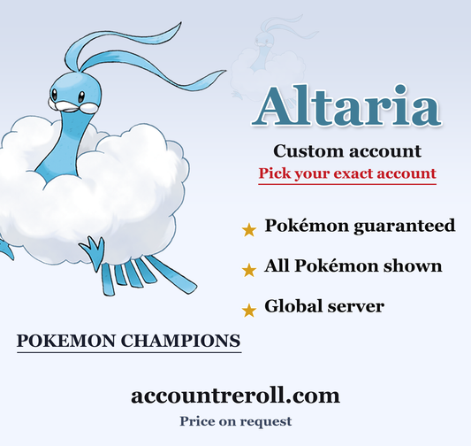 Altaria Pokemon Champions Custom Account