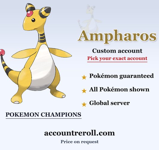 Ampharos Pokemon Champions Custom Account