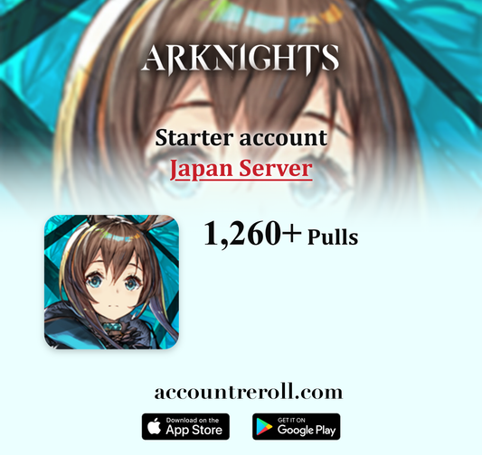 Arknights Starter Account with Chosen 6-Star Operators [Japan]