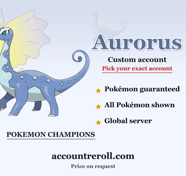 Aurorus Pokemon Champions Custom Account