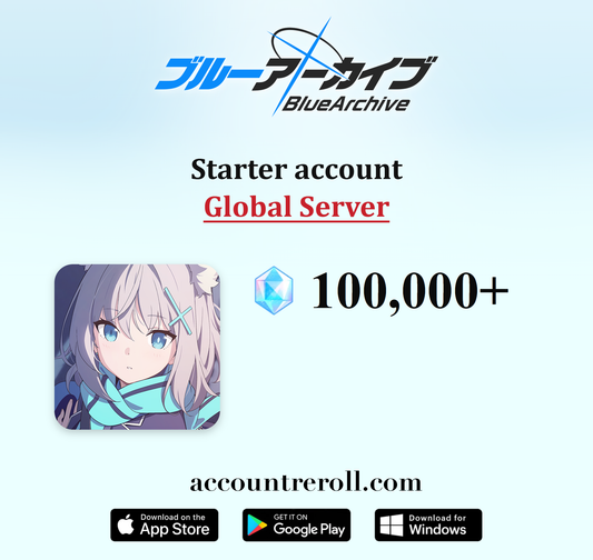 Blue Archive Starter Account with Limited Students [Global]