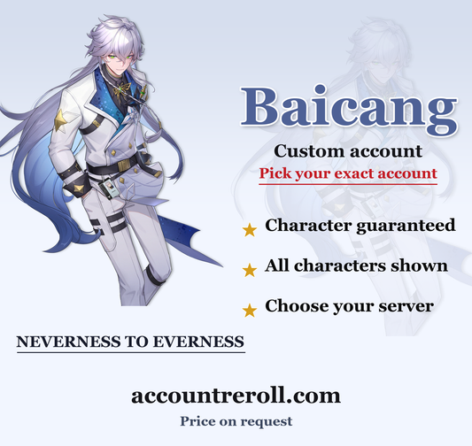 Baicang Neverness to Everness Custom Account
