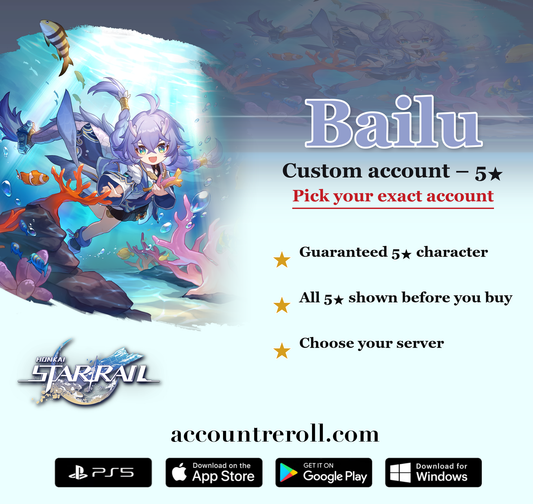 Bailu Honkai Star Rail Custom Account