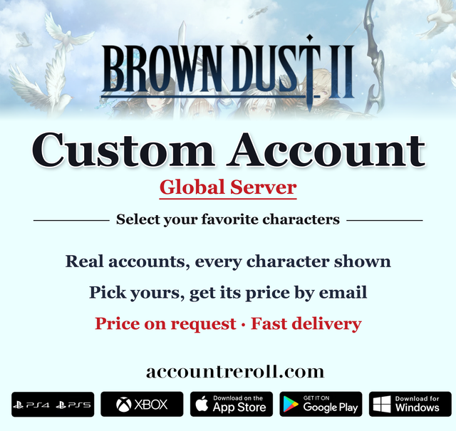 Brown Dust 2 Custom Account