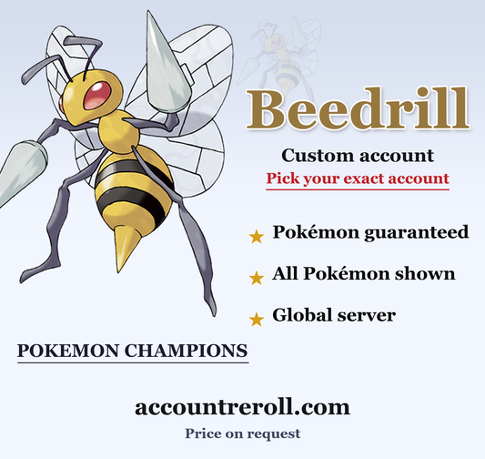 Beedrill Pokemon Champions Custom Account
