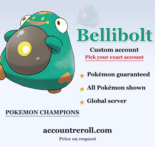 Bellibolt Pokemon Champions Custom Account