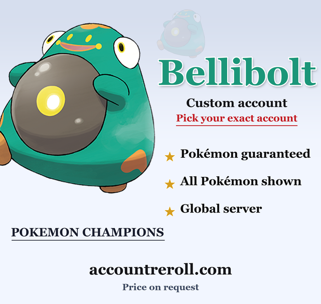 Bellibolt Pokemon Champions Custom Account
