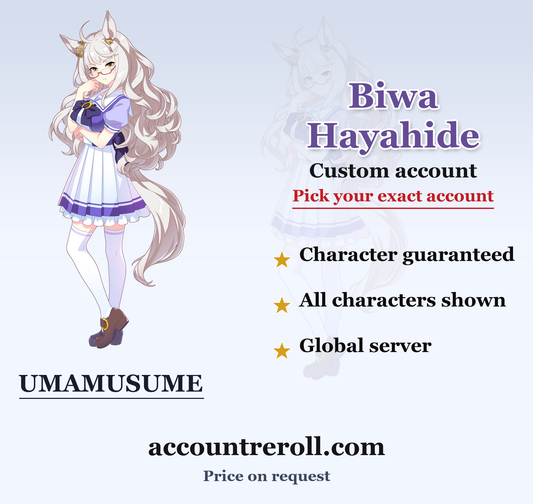 Biwa Hayahide Umamusume Custom Account