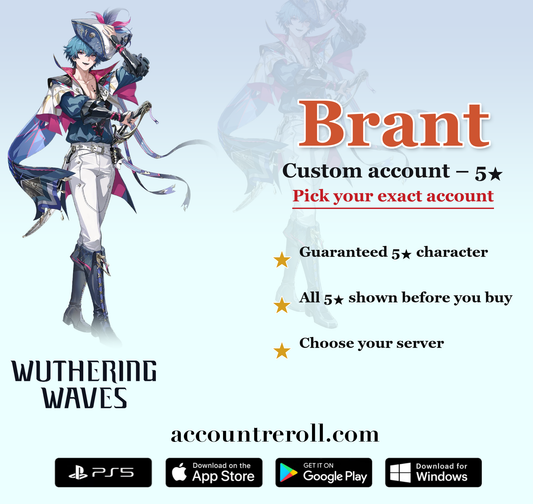 Brant Wuthering Waves Custom Account