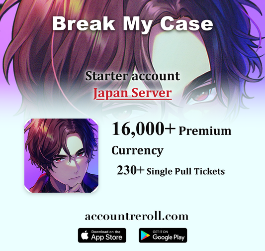 Break My Case Starter Account with SSR [Japan]