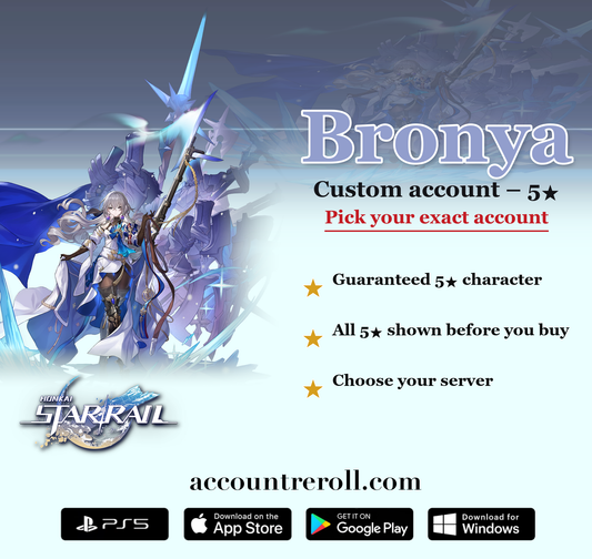Bronya Honkai Star Rail Custom Account