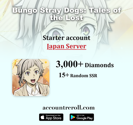 Bungo Stray Dogs: Tales of the Lost Starter Account [Japan]