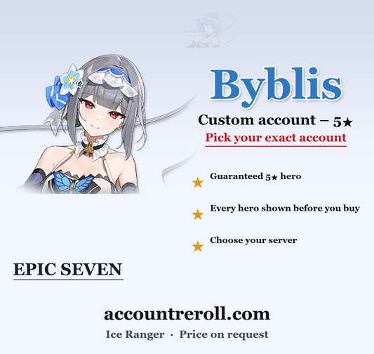 Byblis Epic Seven Custom Account