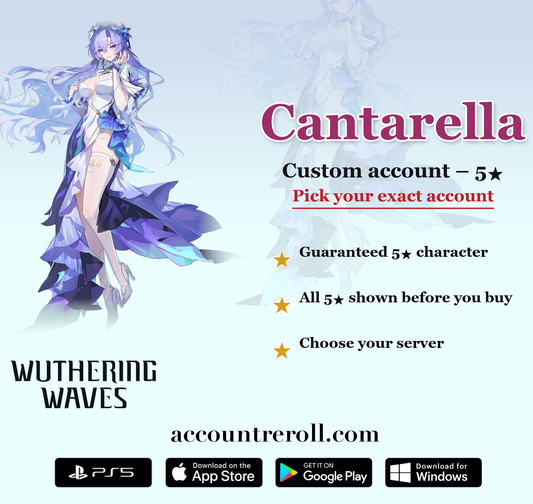 Cantarella Wuthering Waves Custom Account